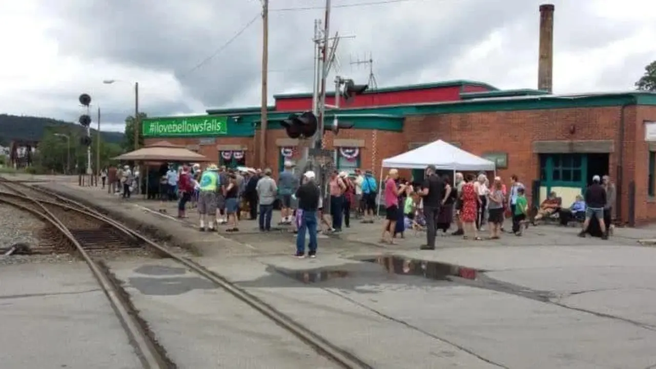 Amtrak Train Station Bellows Falls, VT (BLF)