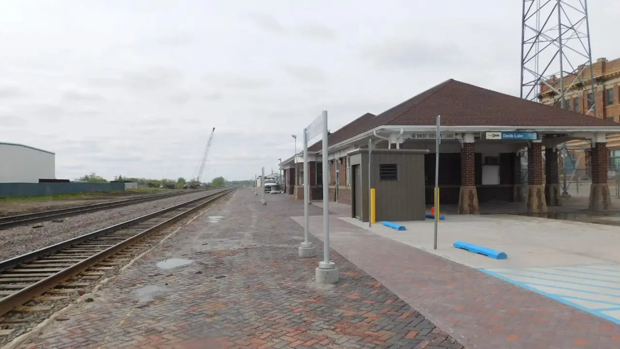 Amtrak Train Station Devils Lake, ND (DVL)