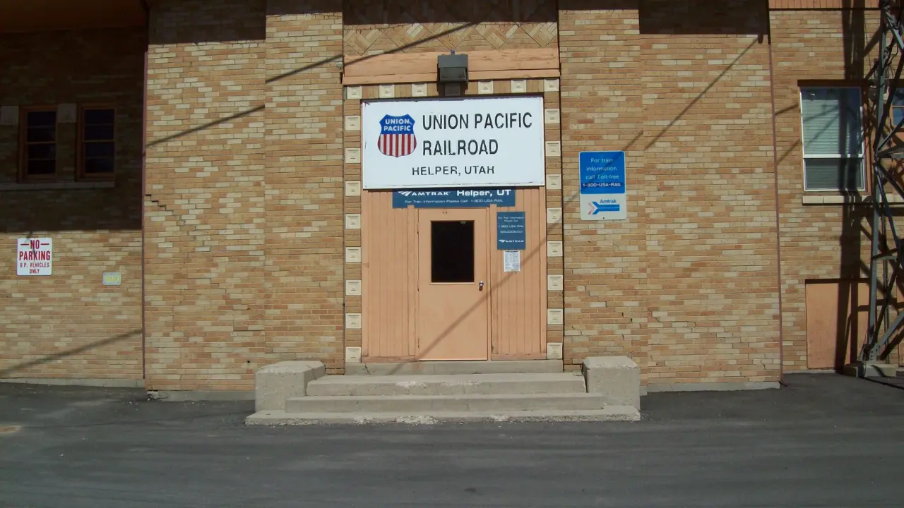 Amtrak Train Station Helper, UT (HER)