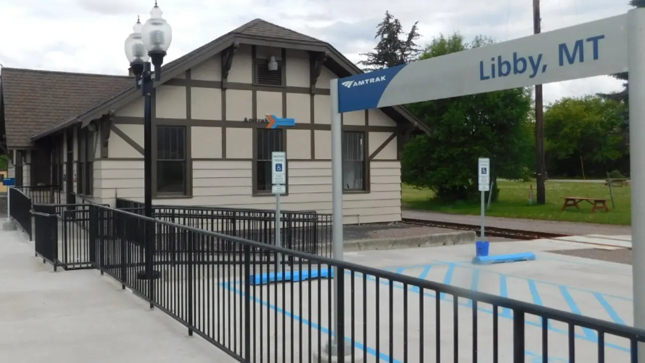Amtrak Train Station Libby, MT (LIB)