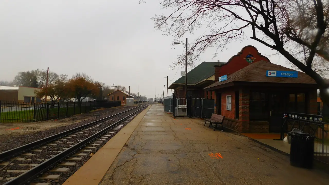 Amtrak Train Station Lincoln, IL (LCN)