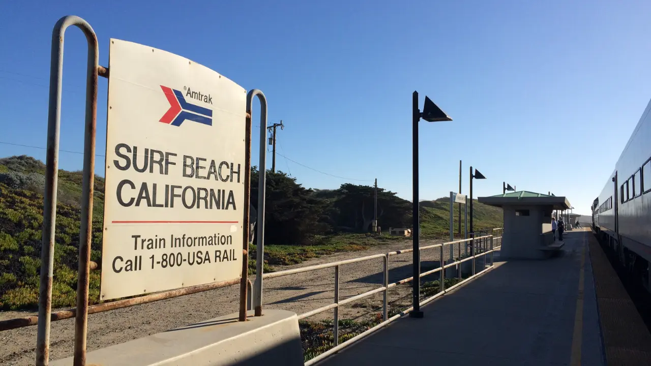 Amtrak Train Station Lompoc-Surf, CA (LPS)