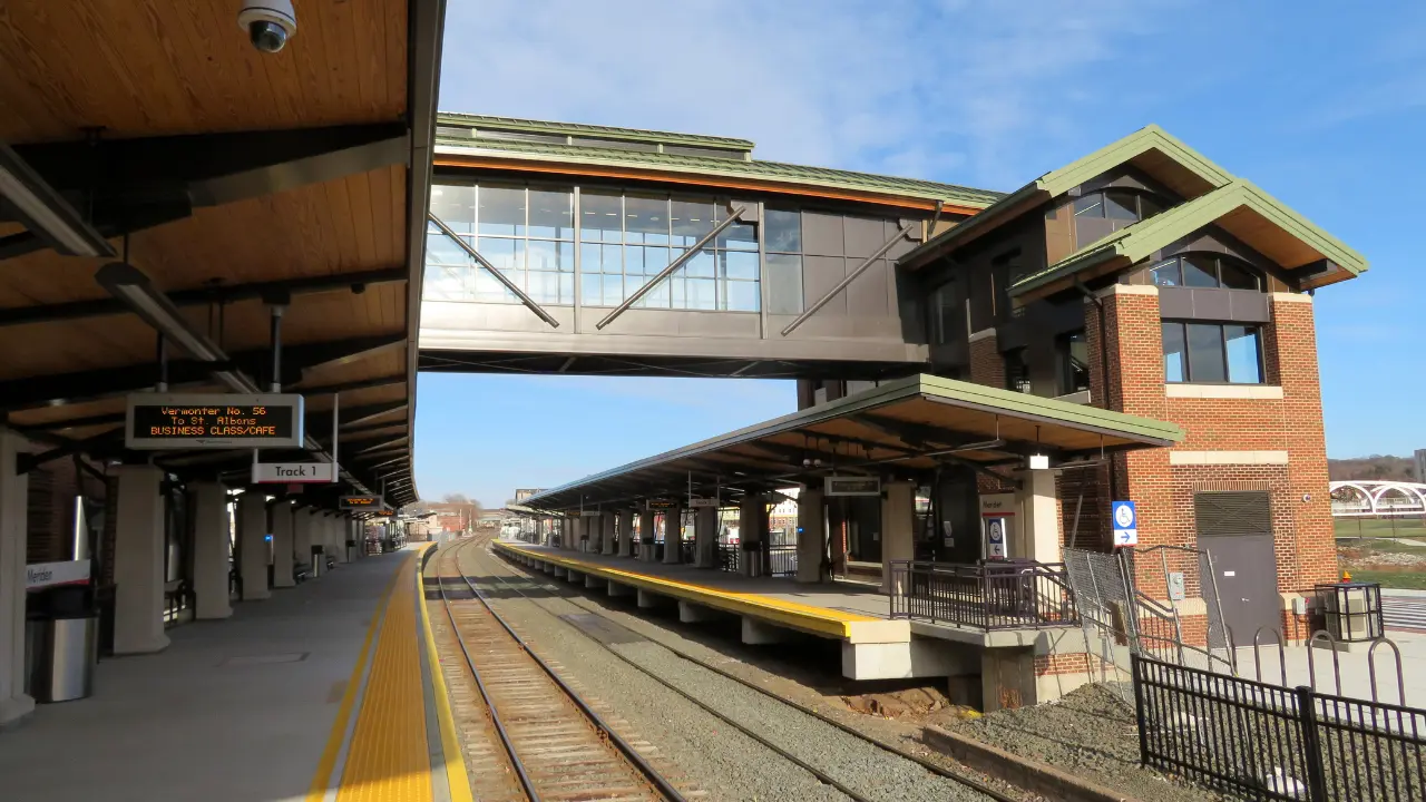 Amtrak Train Station Meriden, CT (MDN)