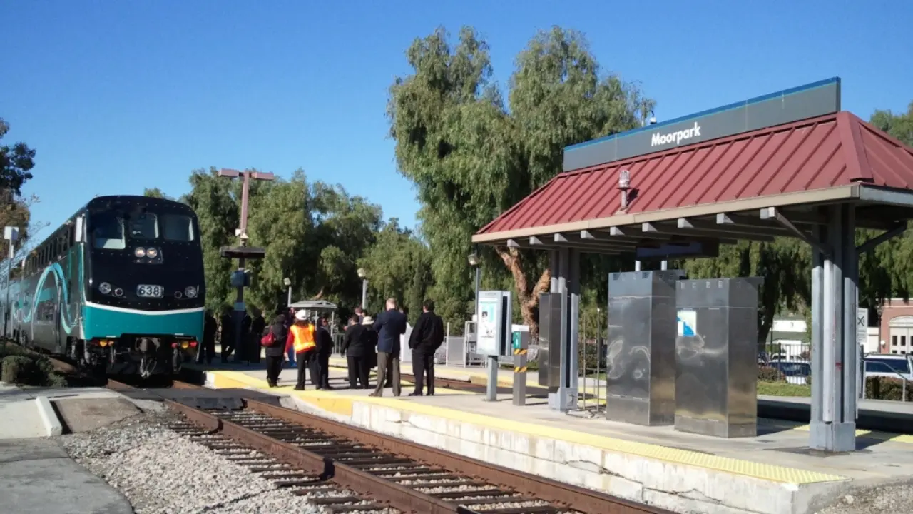 Amtrak Train Station Moorpark, CA (MPK)