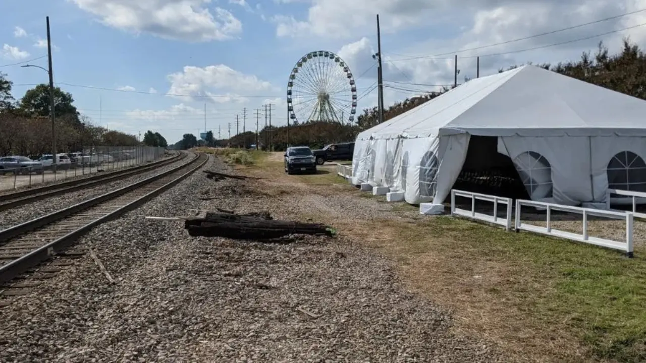 Amtrak Train Station North Carolina State Fair, NC (NSF)