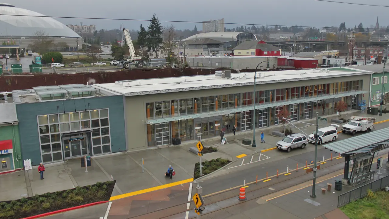 Amtrak Train Station Tacoma Dome, WA (TAC)