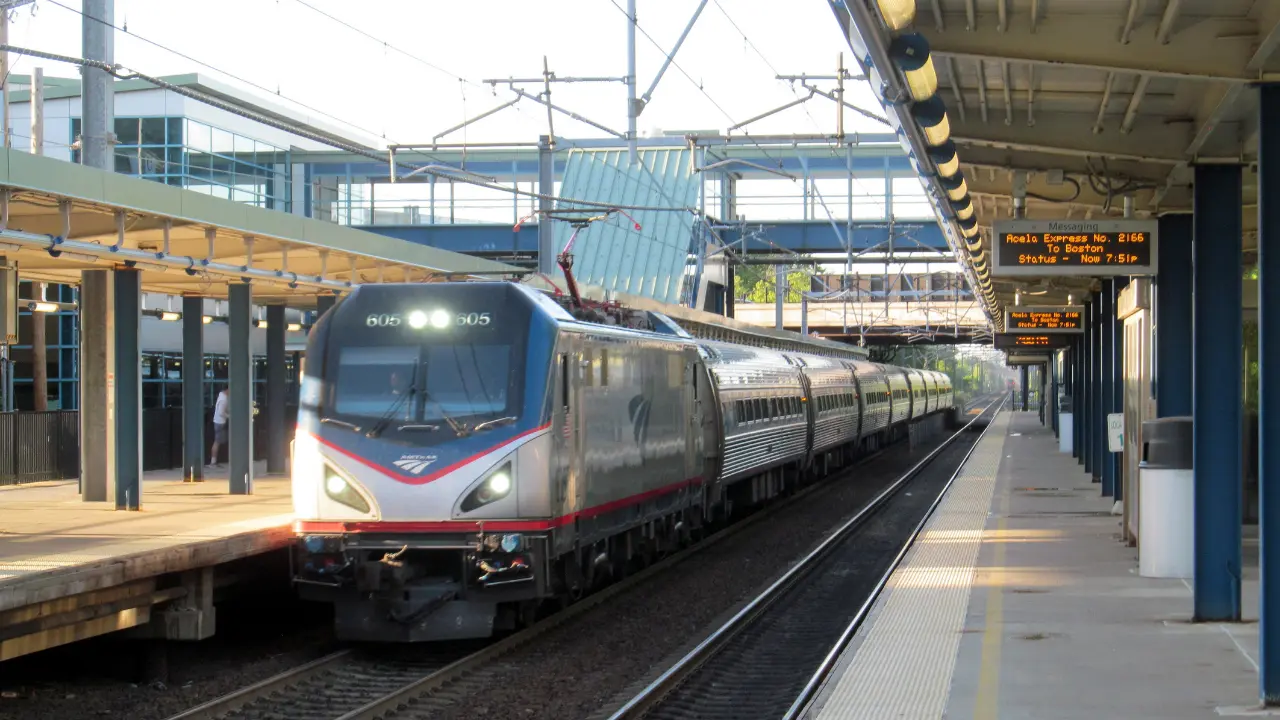 Amtrak Train Station Route 128, MA (RTE)