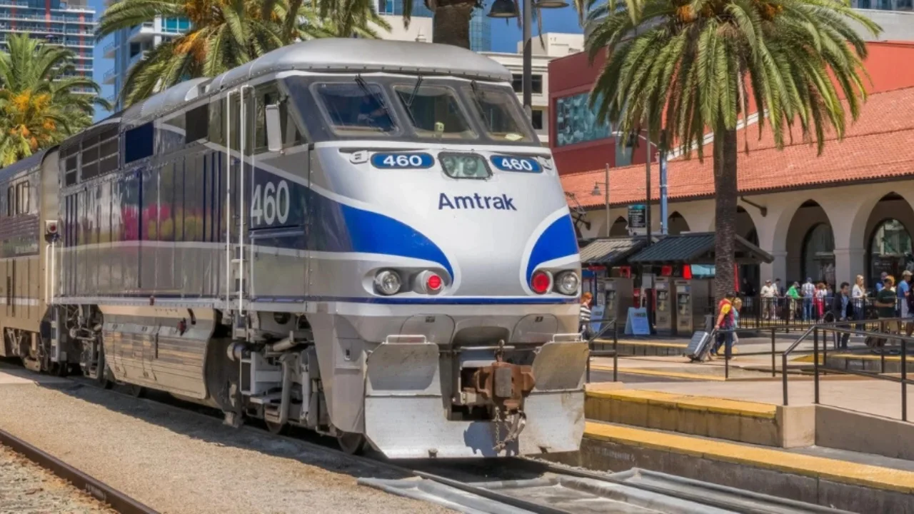 Amtrak Train Station San Diego Old Town, CA (OLT)