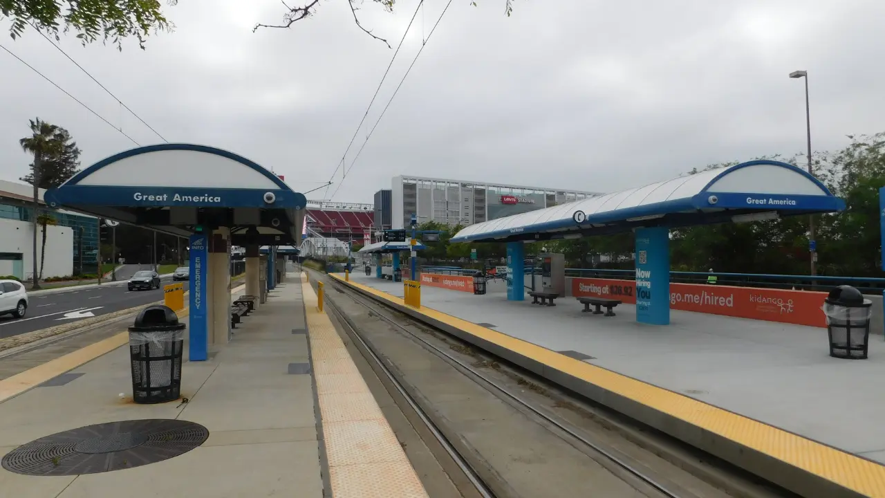 Amtrak Train Station Santa Clara-Great America, CA (GAC)
