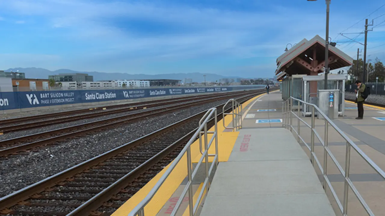 Amtrak Train Station Santa Clara-Transit Center, CA (SCC)