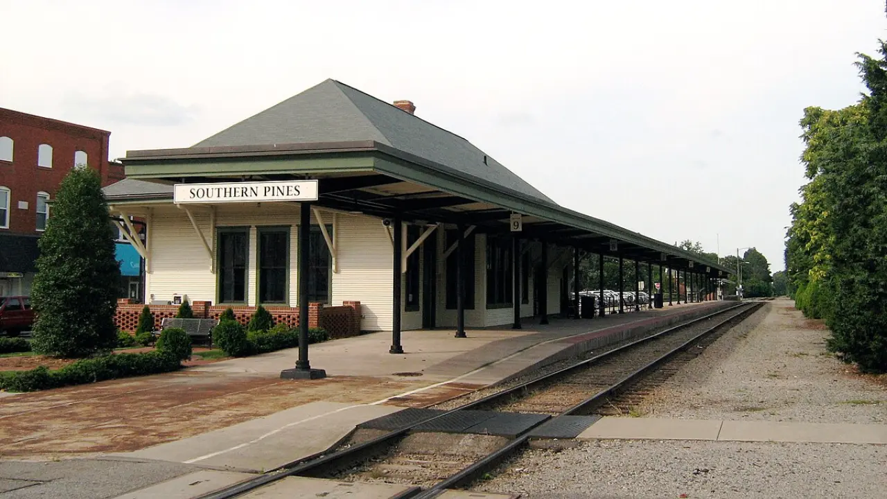 Amtrak Train Station Southern Pines, NC (SOP)