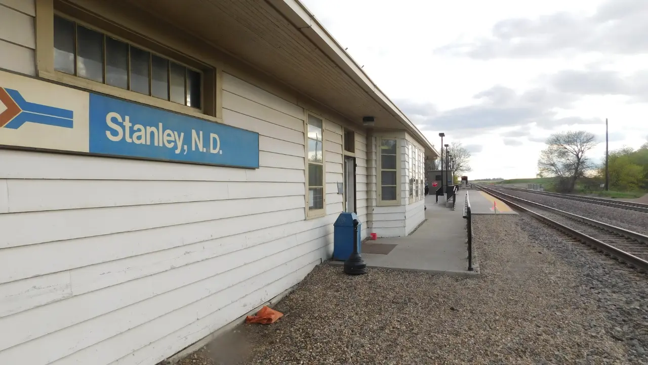 Amtrak Train Station Stanley, ND (STN)