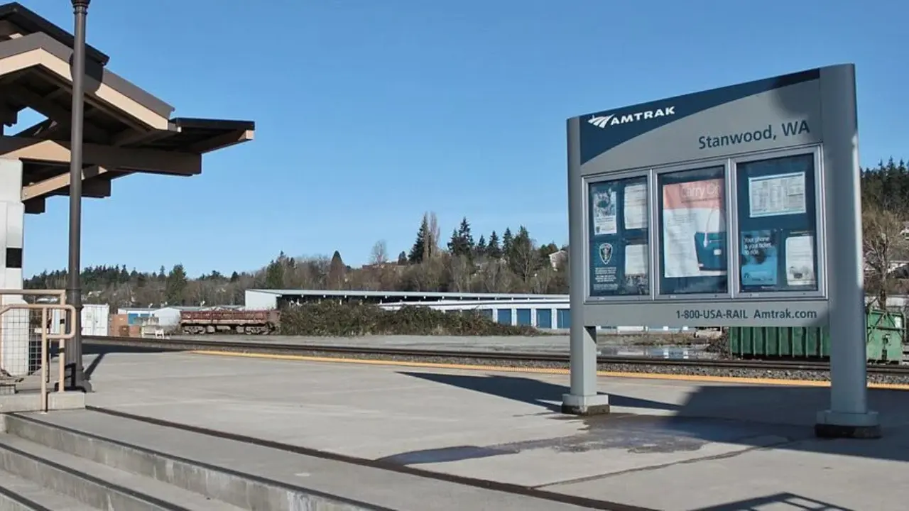 Amtrak Train Station Stanwood, WA (STW)