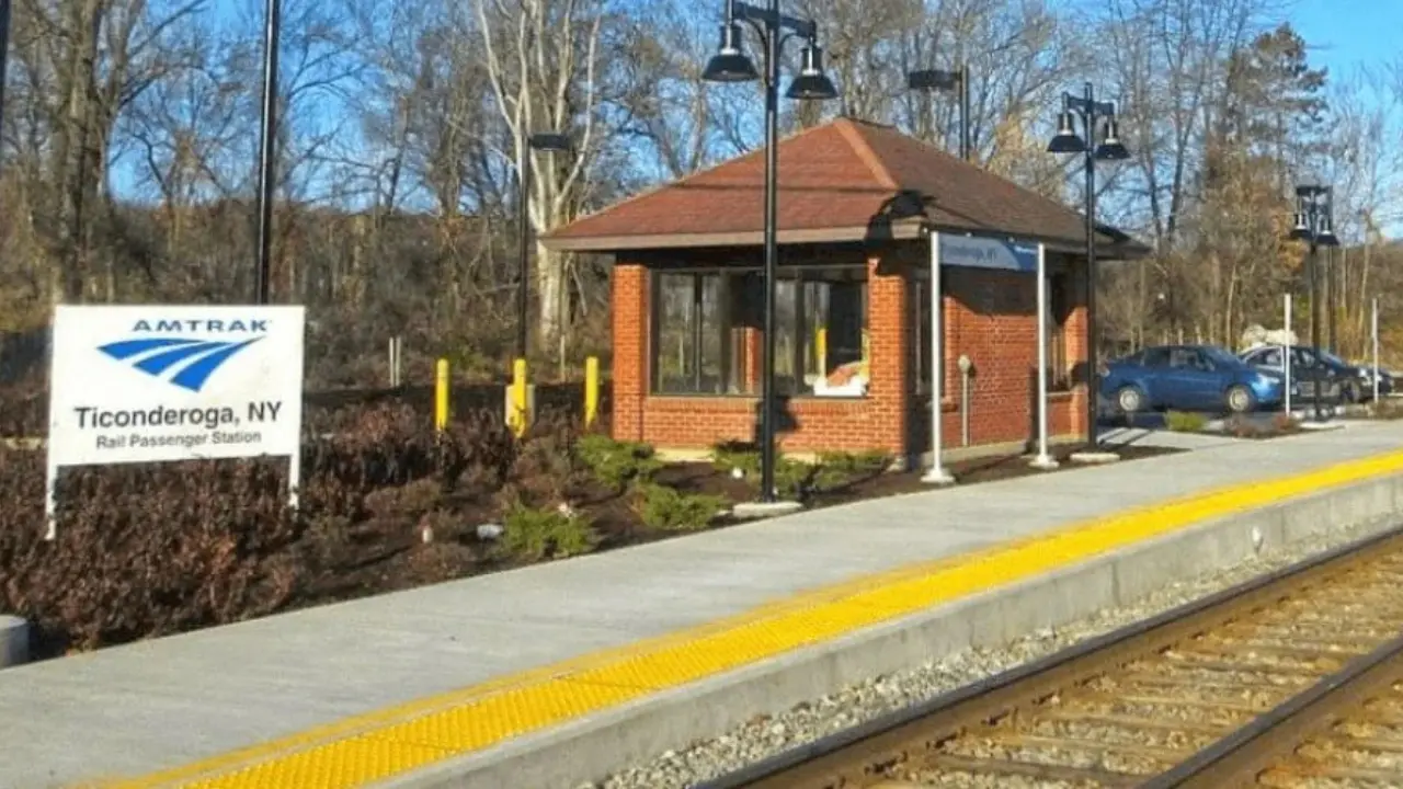 Amtrak Train Station Ticonderoga, NY (FTC)