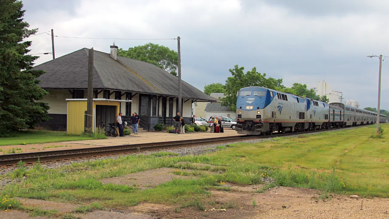 Amtrak Train Station Tomah, WI (TOH)