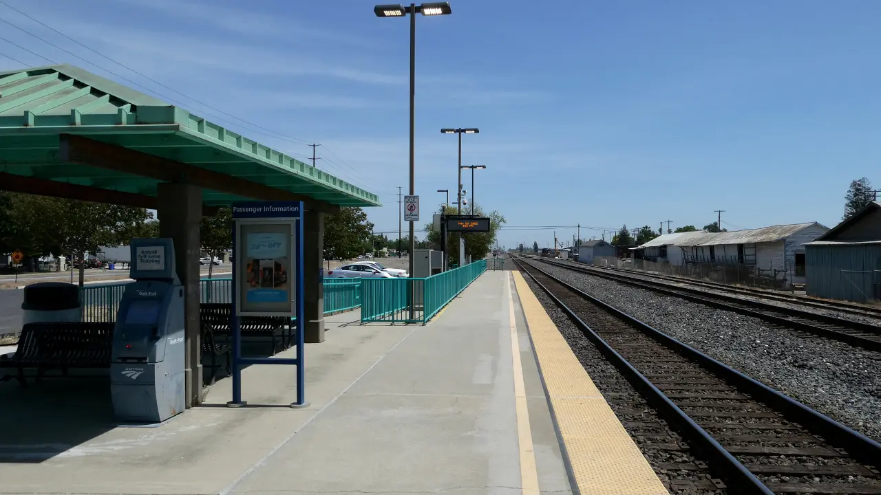 Amtrak Train Station Turlock-Denair, CA (TRK)