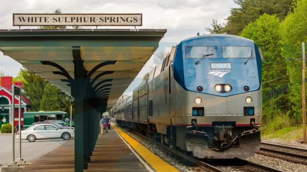 Amtrak Train Station White Sulphur Springs, WV (WSS)