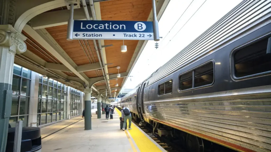 Amtrak boarding times