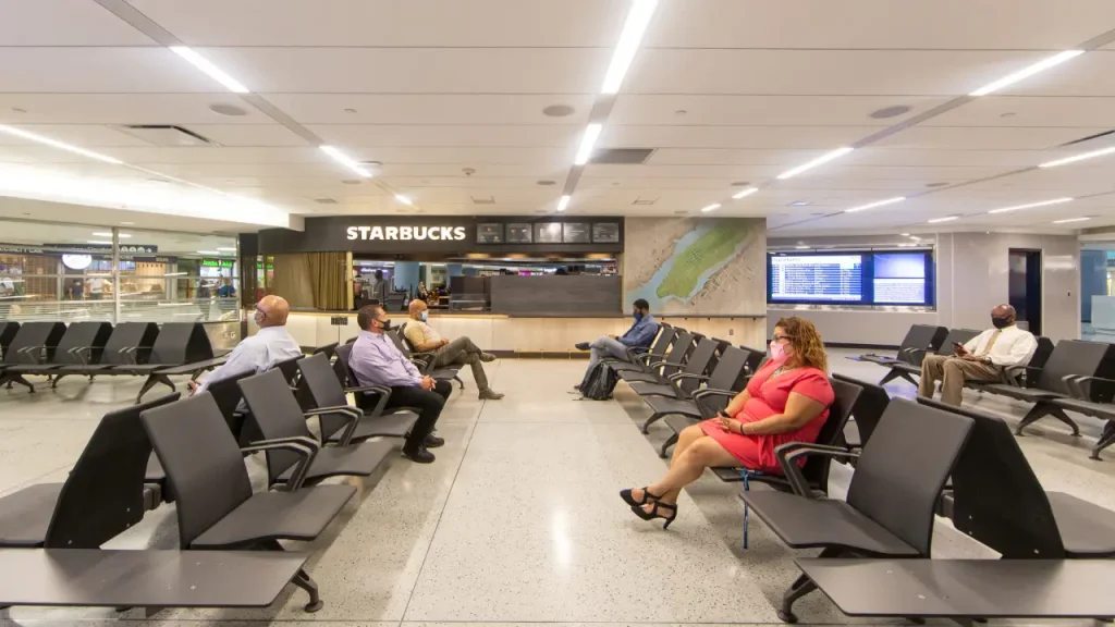 new rochelle amtrak train station waiting area