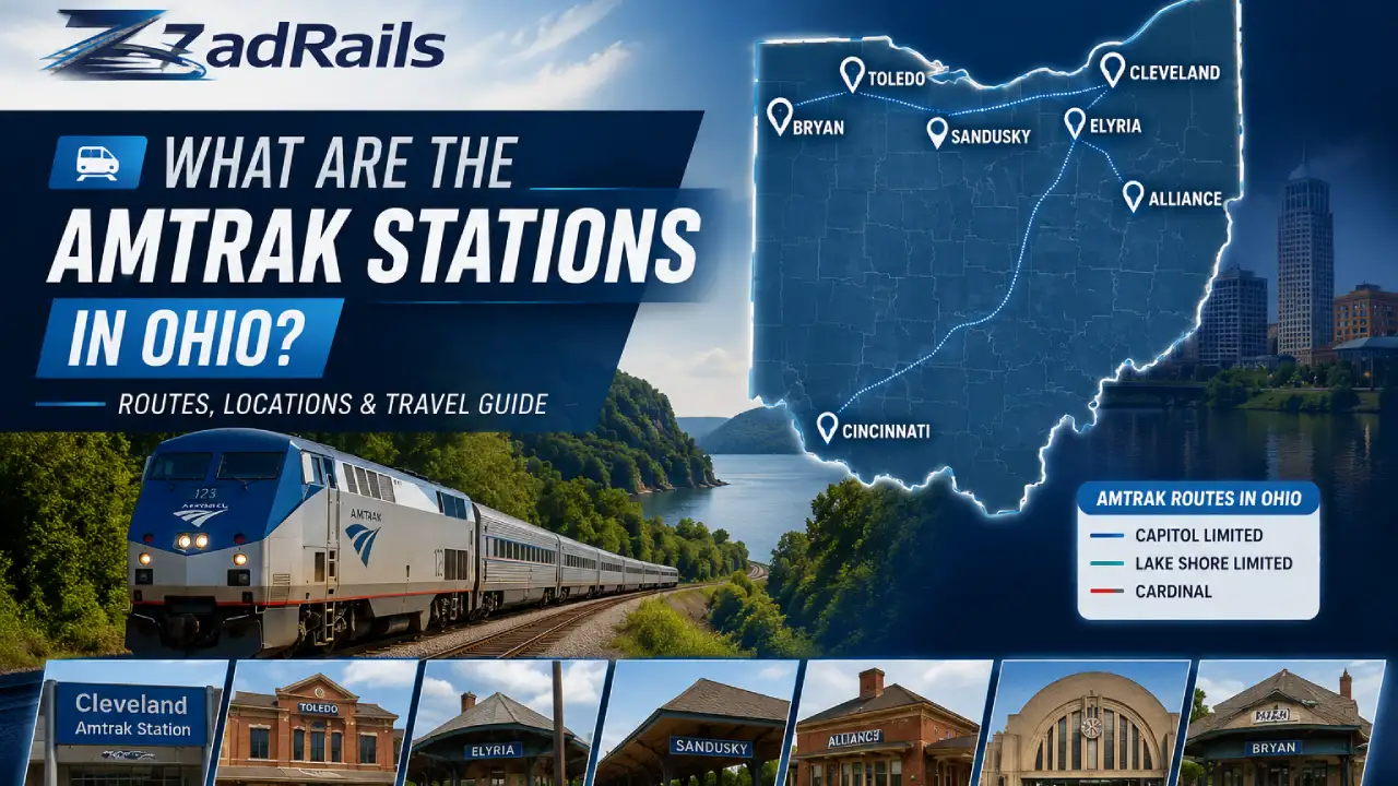 What Are the Amtrak Stations in Ohio? Capitol & Lake Shore Limited Routes