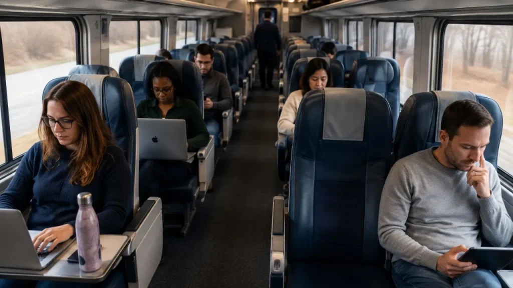Amtrak Northeast Regional Coach Seats