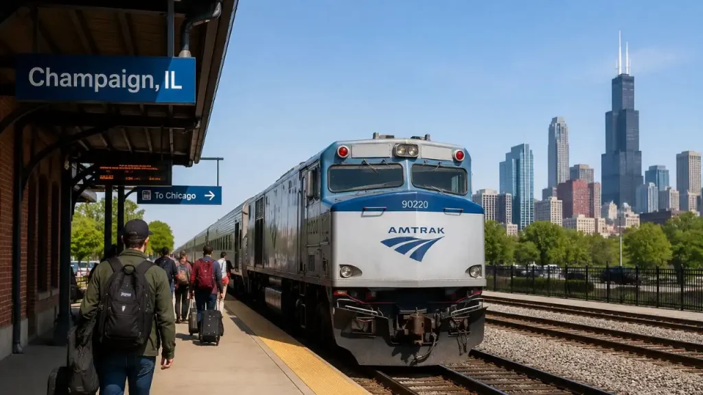 Amtrak Champaign to Chicago: Trains, Schedule, Ticket Fares, and Cabins