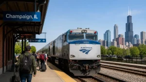 Amtrak Champaign to Chicago