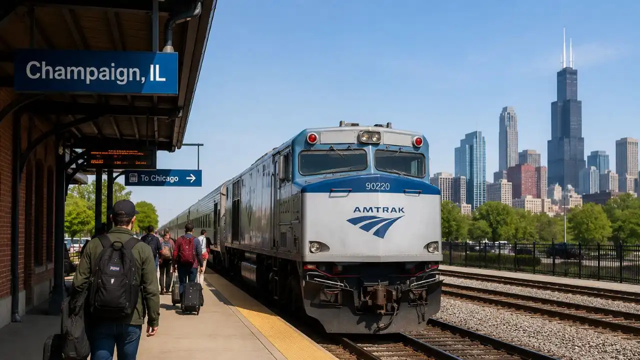 Amtrak Champaign to Chicago: Trains, Schedule, Ticket Fares, and Cabins