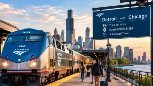 Amtrak Detroit to Chicago