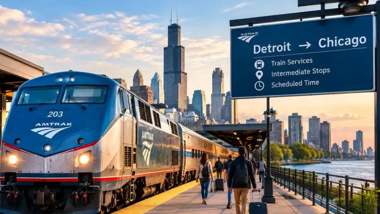 Amtrak Detroit to Chicago