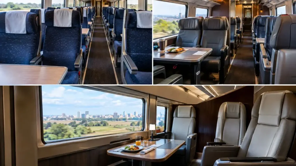 London to Manchester Train Travel Classes